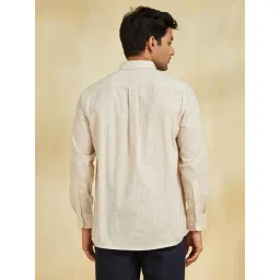 Fabindia Bone Relaxed Fit Solid Shirt image 2