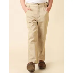 Fabindia Boys Cotton Regular Fit Chinos Trousers-picture-10
