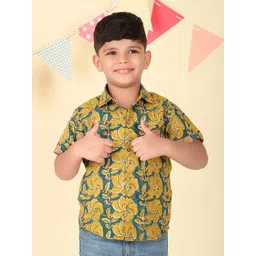 Fabindia Boys Opaque Printed Casual Shirt-picture-25