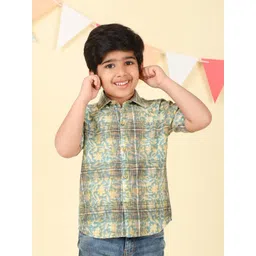 Fabindia Boys Printed Casual Shirt-picture-32