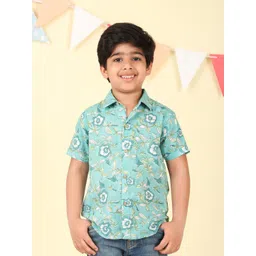 Fabindia Boys Printed Casual Shirt-picture-35