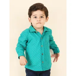 Fabindia Boys Printed Cotton Casual Shirt-picture-36