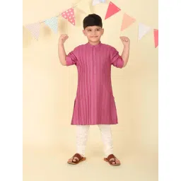 Fabindia Boys Purple Kurta-picture-25