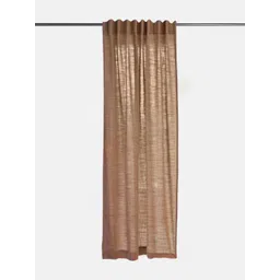 Fabindia Brown Floral Room Darkening Long Door Curtain-picture-16