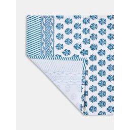 Fabindia Cabana Set Of 6 Blue Printed Cotton Table Placemats-picture-12