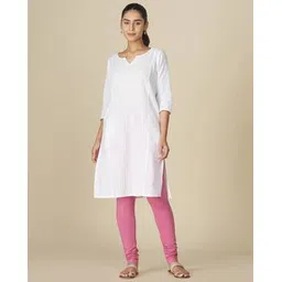 fabindia Churidar with Elasticated Waist-picture-19