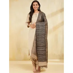 Fabindia Ethnic Motifs Woven Design Dupatta-picture-23