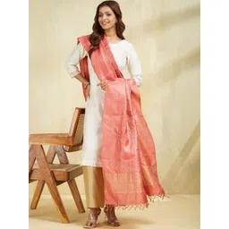 Fabindia Ethnic Motifs Woven Design Dupatta-picture-26