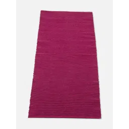 Fabindia Fuchsia Colored Pure Cotton Woven Table Runner-picture-34