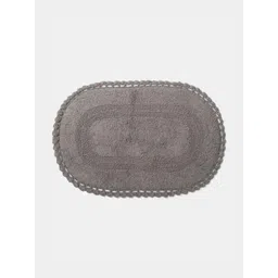 Fabindia Grey Cotton Woven Bathmat-picture-12