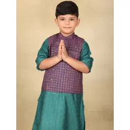 Fabindia Hand Block Printed Nehru Jacket-picture-20