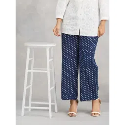 Fabindia Indigo Cotton Casual Pj Pant image 3