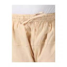 Fabindia Kids Beige Solid Churidar image 4