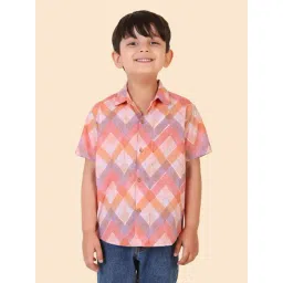 Fabindia Kids Multicolor Printed Shirt-picture-30