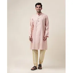 fabindia Long Kurta with Mandarin Collar-picture-12