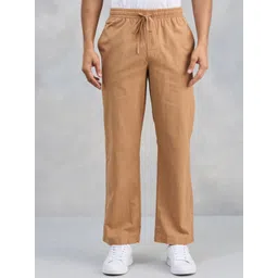 Fabindia Men Solid Trousers-picture-35