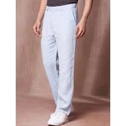 Fabindia Men Straight Fit Trousers-picture-20
