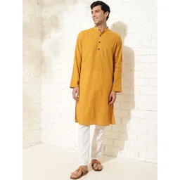 Fabindia Men Thread Work Kurta-picture-10