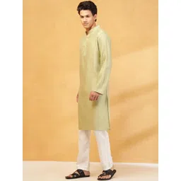 Fabindia Men Thread Work Kurta image 5