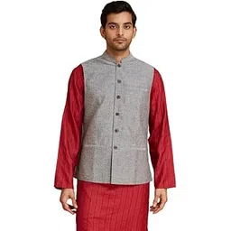 fabindia Mens Nehru Jacket-picture-26