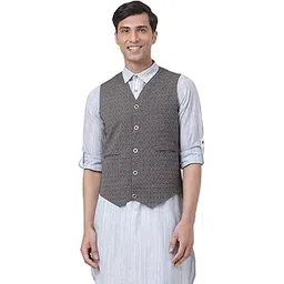 fabindia Mens Vest Jacket-picture-23