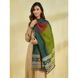 Fabindia Multi Wool Blend Stole-picture-24
