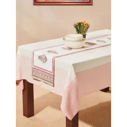 Fabindia Nazm Hand Block Printed Cotton Table Runner-image-0