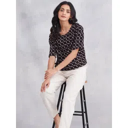 Fabindia Print Cotton Top-picture-41