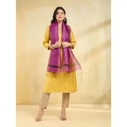 Fabindia Purple Stole-picture-12