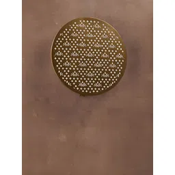 Fabindia Ruhani Bronze-Toned Textured Metal Spherical Shaped Wall Lamp-picture-39