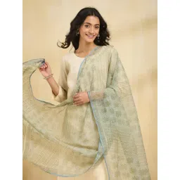 Fabindia Sage Printed Dupatta-picture-26