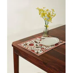 fabindia Set of 6 Flora Print Placemats-picture-25
