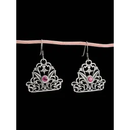 Fabindia Silver Dangler Earrings-picture-14