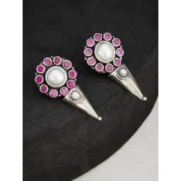 Fabindia Silver Dangler Earrings-picture-21
