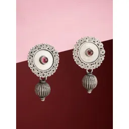 Fabindia Silver Dangler Earrings-picture-17