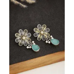 Fabindia Silver Dangler Earrings-picture-10