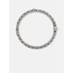 Fabindia Stone-Studded Metal Bangle image 4