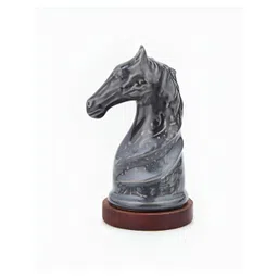 Fabindia Varsha Grey Horse Figurine Ceramic Showpiece-picture-30