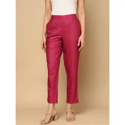 Fabindia Women Regular Fit High-Rise Ethnic Trousers-picture-11