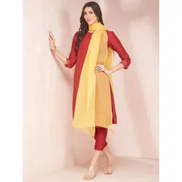 Fabindia Woven Design Cotton Silk Dupatta-picture-14