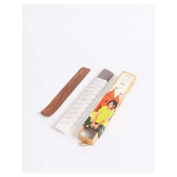 fabindia home Fabindia Brown Wood Tulsi Fragrance Incense Stick - Set of 41-picture-18