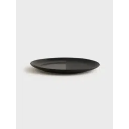 Fabindia Home Maaya Black Stoneware Dinner Plate (Dia 28cm)-picture-13