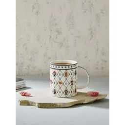 Fabindia Home Ramya Multicolor Ceramic Mug (270ml)-picture-24