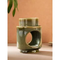 Fabindia Home Sughandh Green Ceramic Burner-picture-41