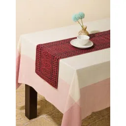 Fabindia Home Surkh Black & Red Natural Fibre Woven Runner-picture-39