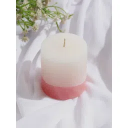 fabindia home Fabindia Red Lavanga Pillar Candle 2x2 image 1