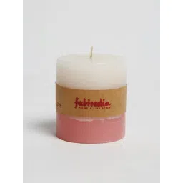 fabindia home Fabindia Red Lavanga Pillar Candle 2x2 image 4