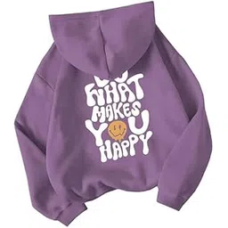 fabitto Hooded Neck Long Sleeves Sweatshirt with Kangaroo Pocket Hoodie for Women's-picture-33