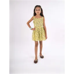 FabJunior Floral Print Fit & Flare Dress-picture-11