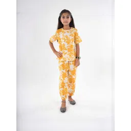 FabJunior Floral Print Pure Cotton Top & Trouser-picture-16